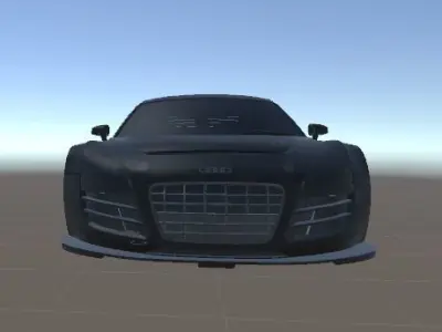 Audi R8 LMS Low-poly 3D model