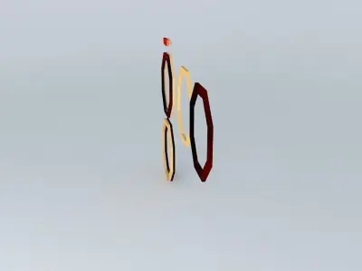 Octagonal Frame Free 3D model