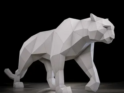 panther 3D model order