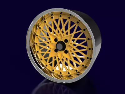 SSR Mesh for scale models 3D print model