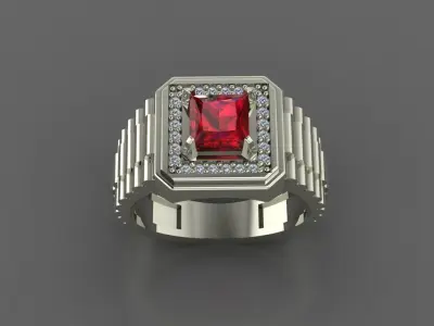 Ring men 3D print model