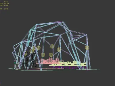Exhibition - Area - 12X9-3DMAX2009-06 3D model