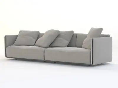 Edmond Sofa By Flexform 3D model