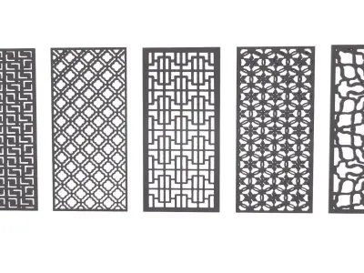 Interior decoration designs and patterns pack11 3D print model