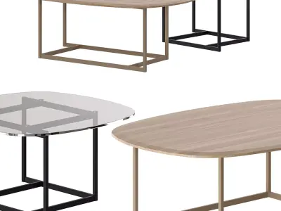 Rolf Benz   Coffee Tables 3D model