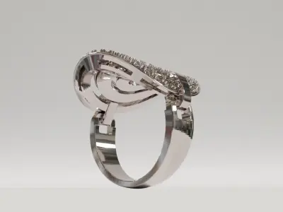 Bvlgary Ring 3D print model