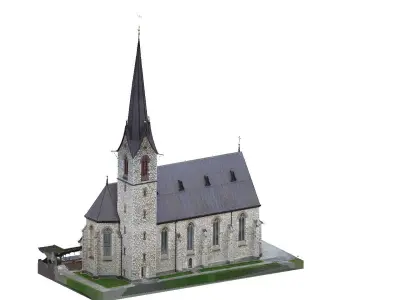 Catholic church  3D model