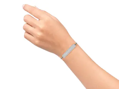 Women Bracelet 3D print model 5