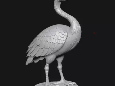 Cranes 3D print model