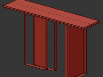 Console Gold 3D model