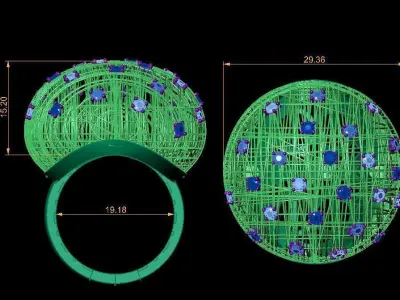 Fusion Ring  3D print model