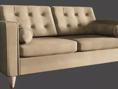 Braxton Sleeper Sofa only 3D model