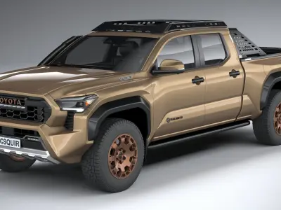 Toyota Tacoma Trailhunter 2024 3D model