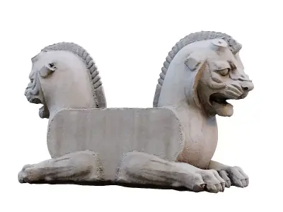 Persepolis lion 3D model