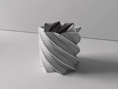 Plant Pot Holder 3D Print Model 5 3D print model