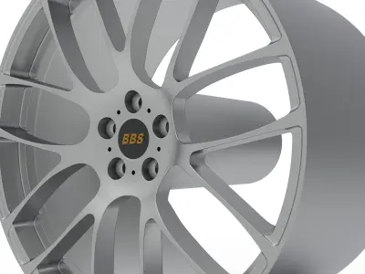 BBS RE-L2 wheel 3d print model 3D print model