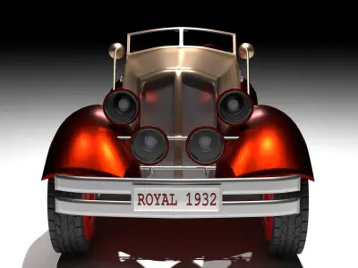 1932 Royal Roadster 3D model