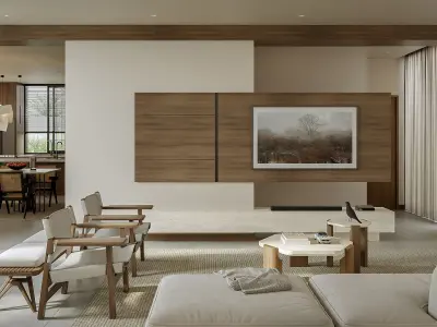 Living  Kitchen Collection 1 of Titan 6 - 4 Models 3D model