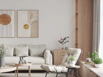 Luxury apartment 25 3D model