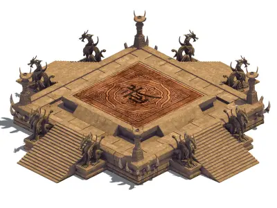 gAME Pei Cheng - Bewutai - Zhengtai 3D model