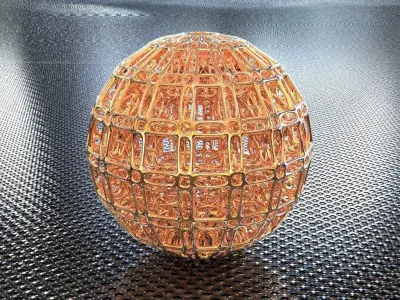 BRO SPHERE STRUCTURE 3D print model
