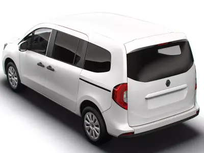 Renault Kangoo E Tech Tourneo LWB 2026 3D model
