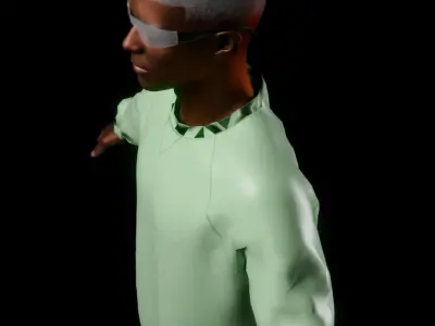 Rex character 12 3D model