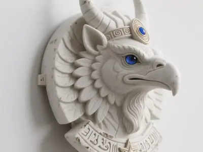 Griffin 3D print model