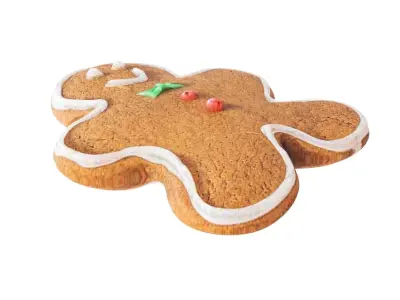 Gingerbread Man 3D model