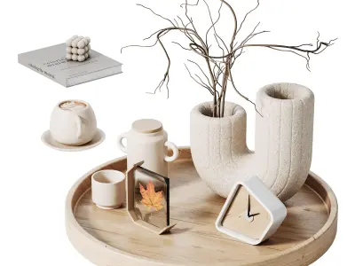 Decorative SET 04 3D model