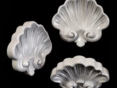 Classic carved 108 3D model