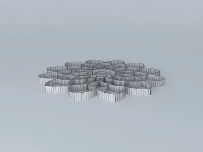 The Twin Pines 1 3D model