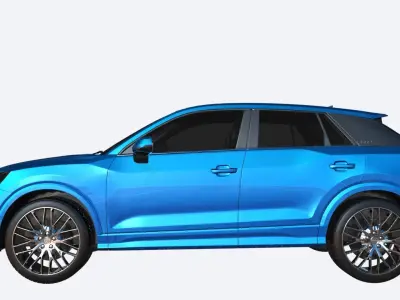 Audi Q2 3D model