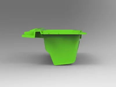 AUDI A6 C7 RS7 2016 Ashtray Accurate 3D Scan  3D model