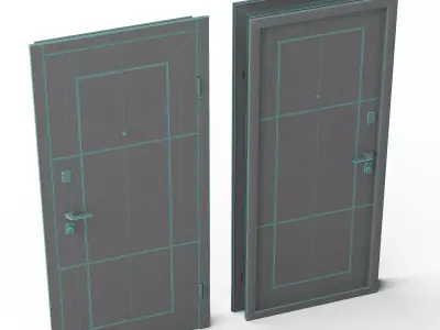 Pylon Door 3D model
