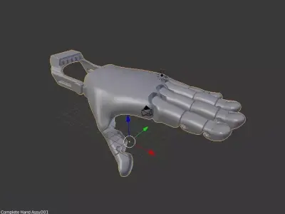 Prosthesis brush for 3D printing 3D print model