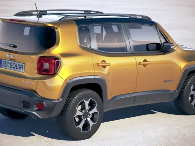 Jeep Renegade 2019 3D model