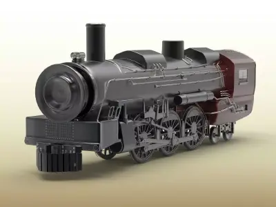 Train Engine 3D model