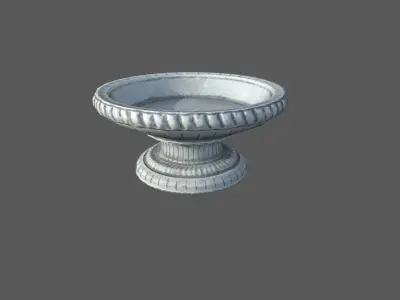 Roman Vase 2 Low-poly 3D model