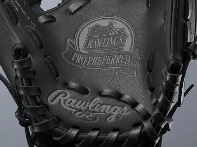 Baseball Glove  3D model