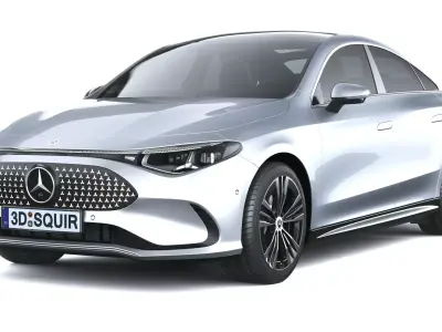 Mercedes-Benz CLA Basic 2026 3D model