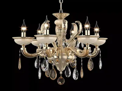 MD 89376-6 Osgona Chandelier 3D model