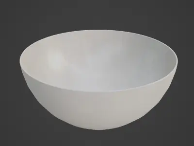 Small Bowl Low-poly 3D model