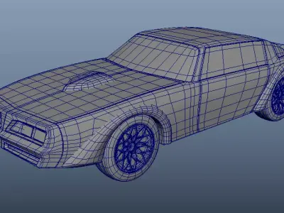 car 3d model 3D model from CGTrader