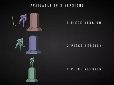 Ted Lindsay Trophy 3D print model