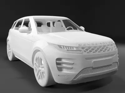 luxury car 3d model vol04 3D model