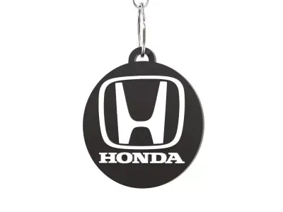 Honda keychain 03 3D print model