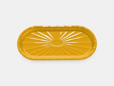 KOPPARBJORK Decoration dish Low-poly 3D model