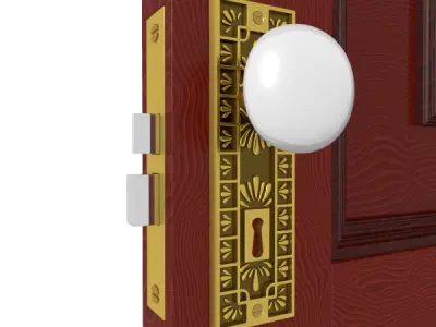 Door Knob Hardware 4 3D model