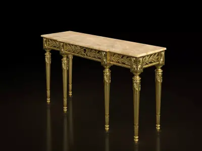 Custom Made Console Table 3D model
